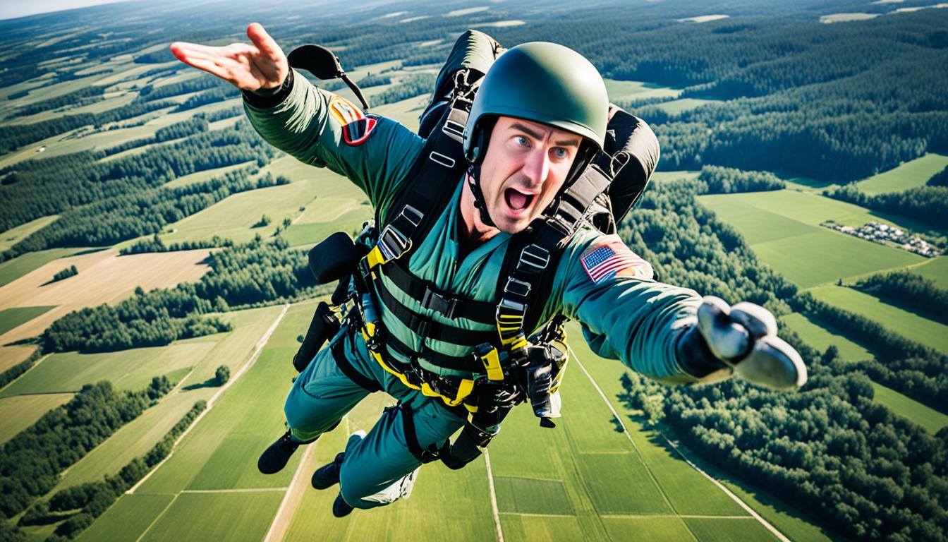 What to do when things don't go as planned during Parachuting