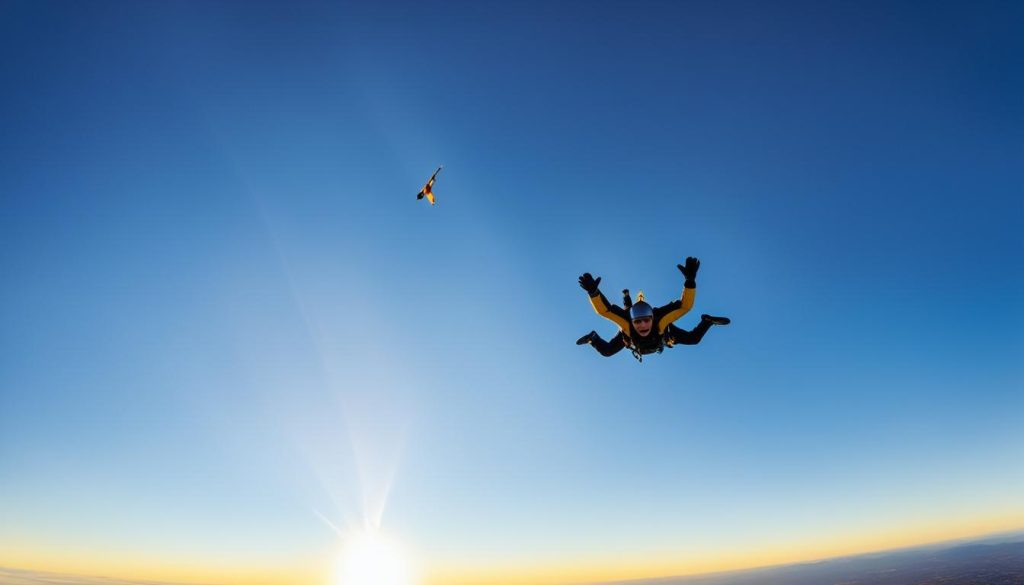 best time of day to skydive